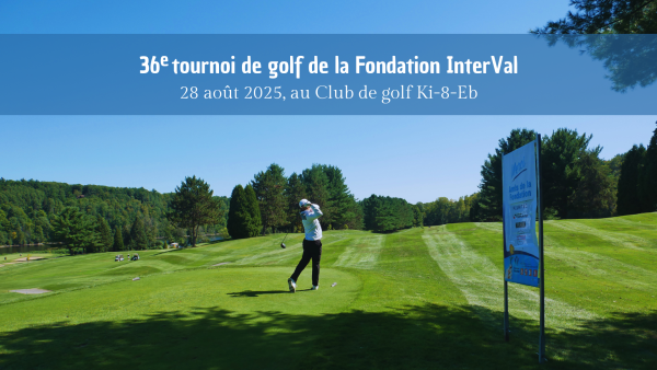 Billet - Tournoi de golf de la Fondation InterVal
